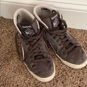 RARE reebok high tops (sample product)